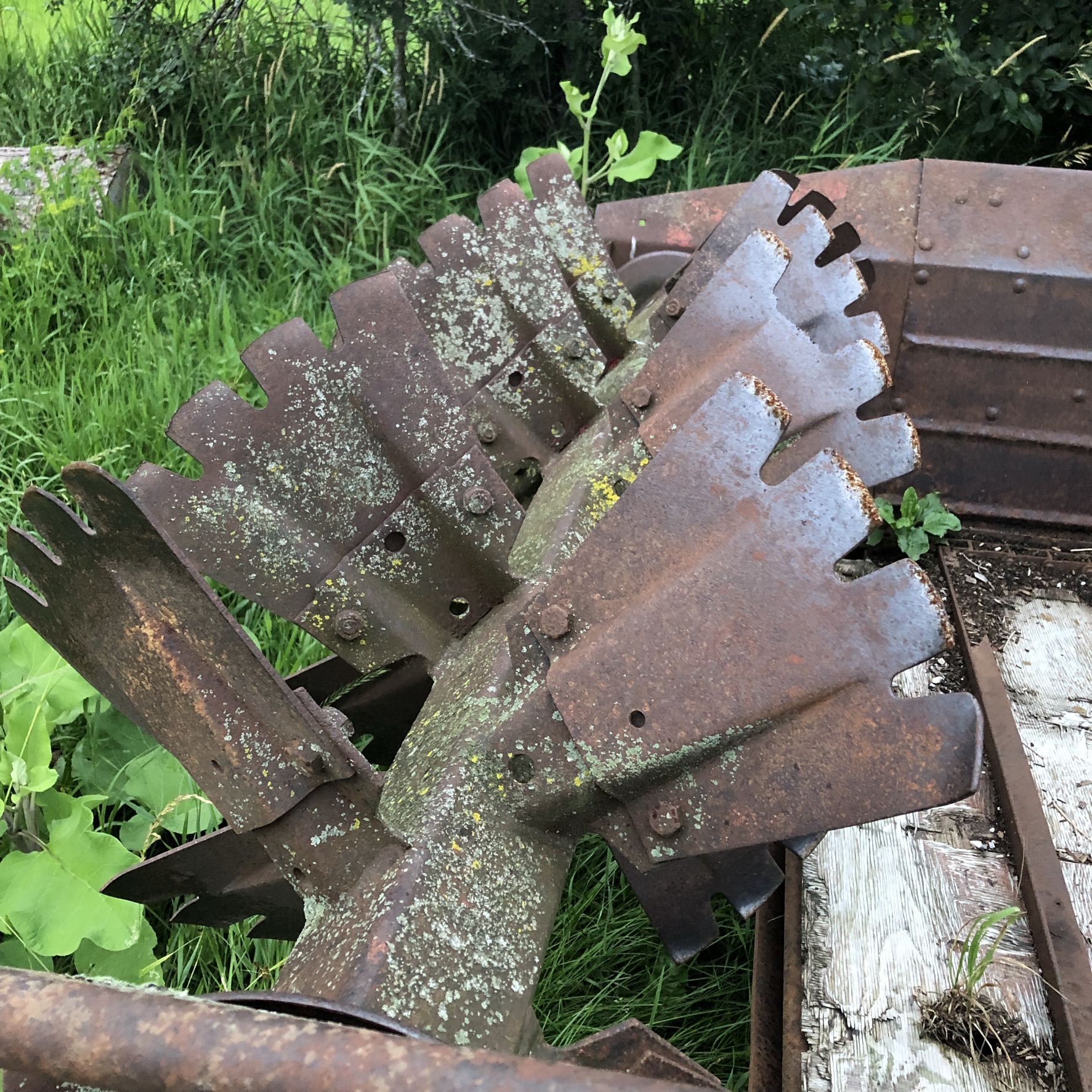 Agricultural machinery from a VT farm, 2021